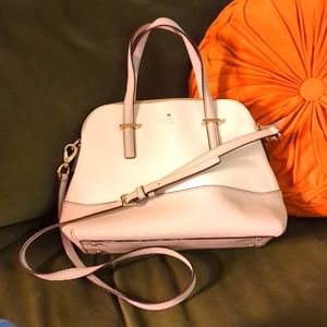 Kate Spade Cedar Street Maise Cream & White Handbag Bag